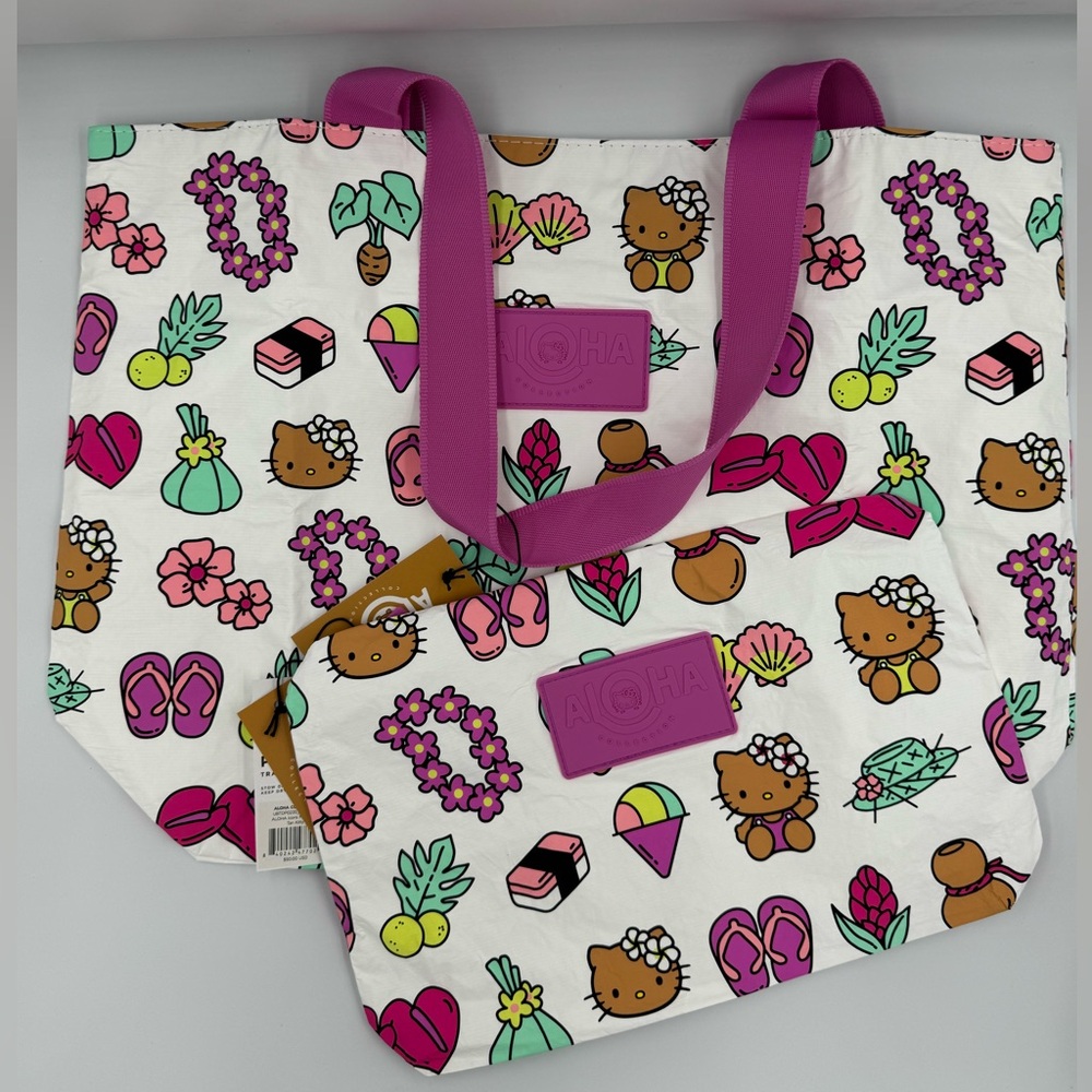Aloha Collection x Hello Kitty Day Tripper & Med Pouch Set